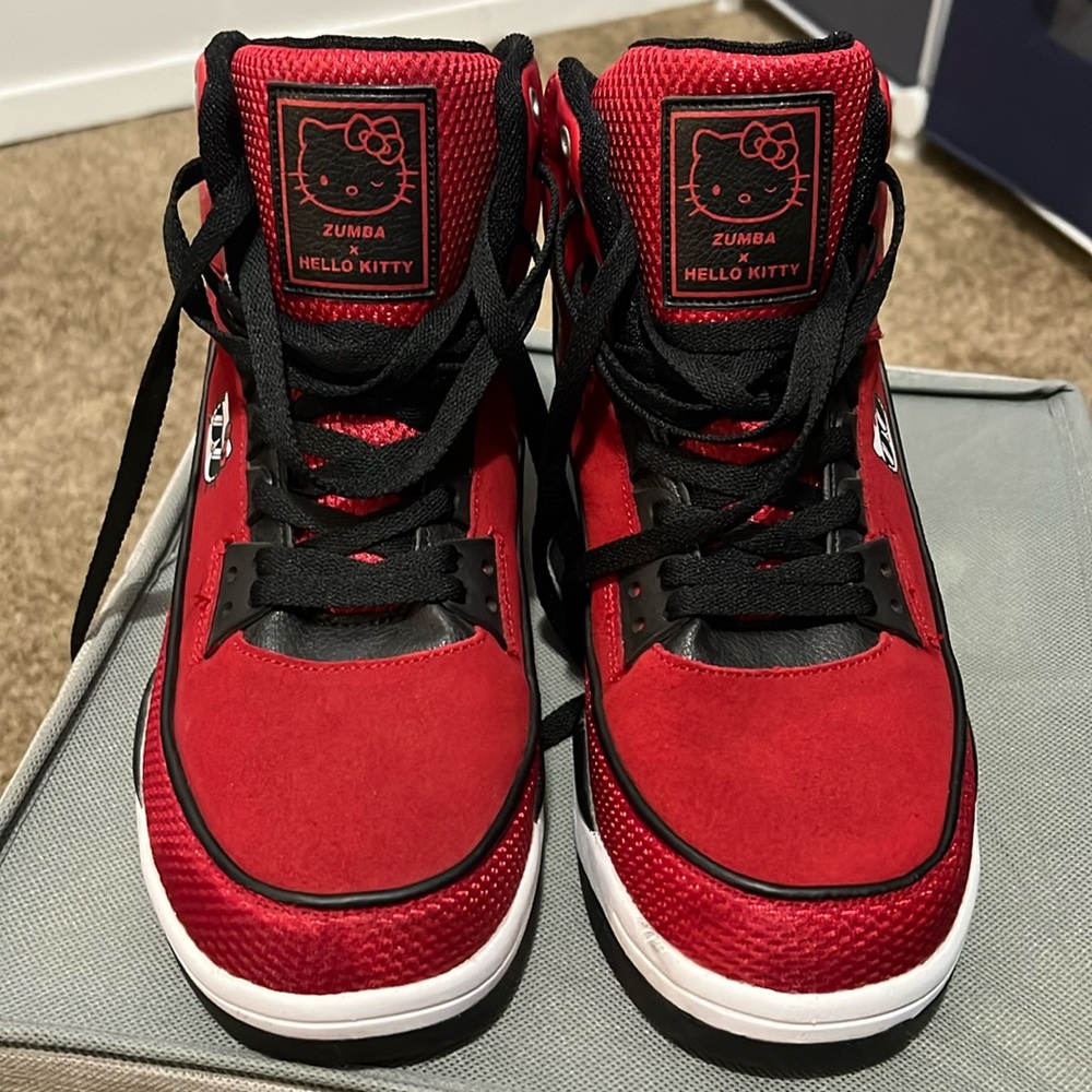 Hello Kitty Zumba High Tops - Limited Edition Size 10 - $80